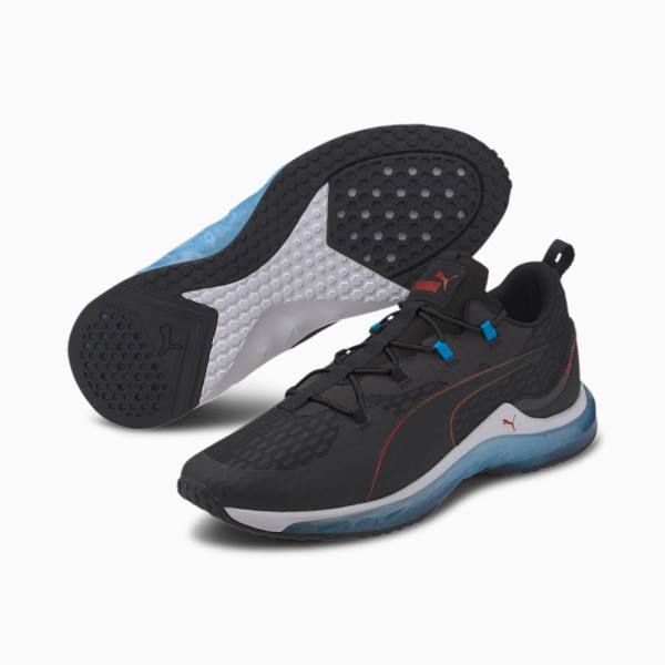 Black / Red / Blue Men's Puma LQDCELL Hydra Training Shoes | PM904YAZ