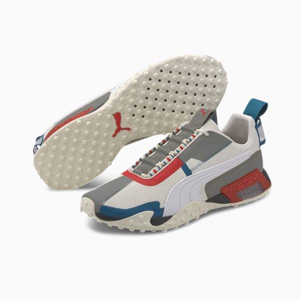 Grey / White / Red Women's Puma H.ST.20 KIT 2 Training Shoes | PM982DSN
