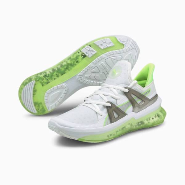 White Green Men's Puma Jamming 2.0 Training Shoes | PM620ZRW