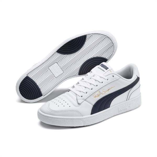 White Men's Puma Ralph Sampson Lo Sneakers | PM741SXV