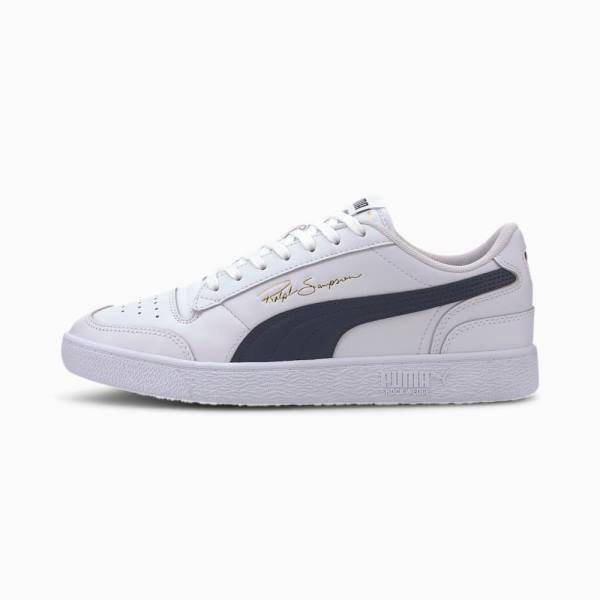 White Men's Puma Ralph Sampson Lo Sneakers | PM741SXV
