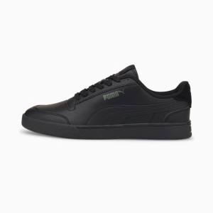 Black Dark Grey Men's Puma Shuffle Sneakers | PM509JAL