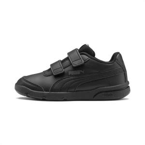 Black Girls' Puma Stepfleex 2 SL VE V Sneakers | PM654RCH