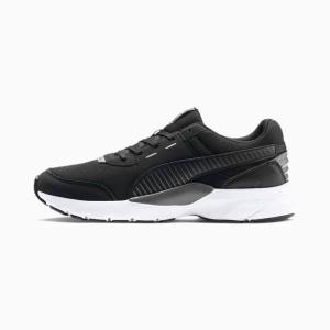 Black / Grey / White Women's Puma Future Runner SL Sneakers | PM548GPF