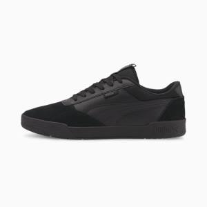 Black Men's Puma C-Skate Sneakers | PM851KOV