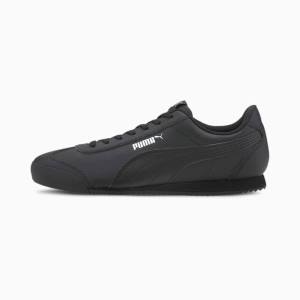 Black Men's Puma Turino FSL Sneakers | PM596EHW