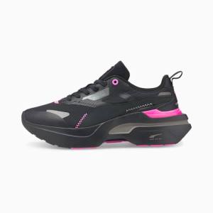 Black Pink Women's Puma Kosmo Rider DC5 Sneakers | PM249EXT