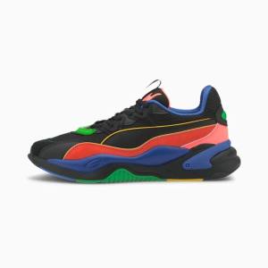 Black / Pink Women's Puma RS-2K Messaging Sneakers | PM863LXY