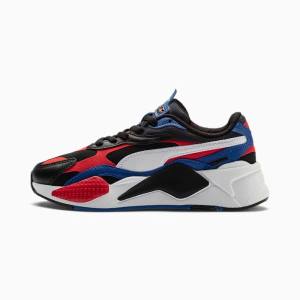 Black / Red / Blue Boys' Puma RS-X3 Bright L Youth Sneakers | PM285BGF