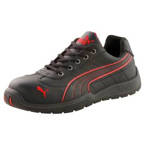 Black / Red Men's Puma S3 HRO Moto Protect Safety Sneakers | PM465VAK