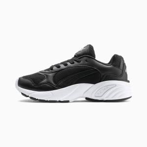 Black / White Girls' Puma CELL Viper Youth Sneakers | PM725GMY