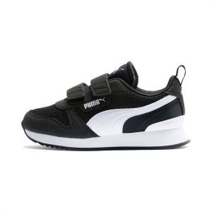 Black / White Girls' Puma R78 Sneakers | PM390NXI
