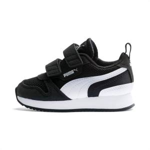 Black / White Girls' Puma R78 Sneakers | PM870ROC