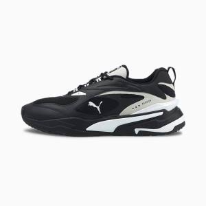 Black / White Men's Puma RS-Fast Sneakers | PM247CLE