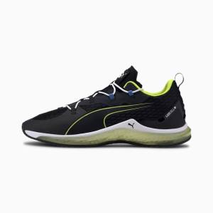 Black / Yellow Men's Puma LQDCELL Hydra Training Shoes | PM381ZVU