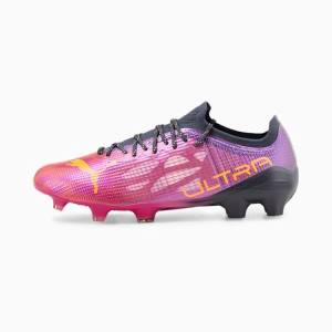 Fuchsia Orange Men's Puma ULTRA 1.4 FG/AG Football Shoes | PM594HOF