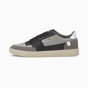 Grey / Black / White Men's Puma Ralph Sampson MC Sneakers | PM703FSL