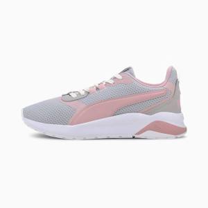 Grey / Pink / White Women's Puma Anzarun FS Sneakers | PM394GYS