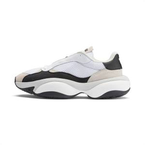 Grey / White Men's Puma Alteration Kurve Sneakers | PM243UQT