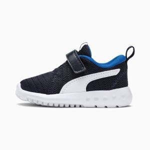 Navy / Blue / White Boys' Puma Carson 2 V Sneakers | PM612VNW