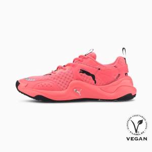 Pink Women's Puma Rise Neon Sneakers | PM148UEJ