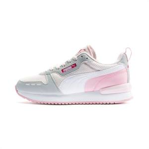 Rose / Grey / White Girls' Puma R78 Youth Sneakers | PM952SPJ
