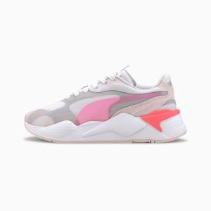 Rose Women's Puma RS-X3 Plas_Tech Sneakers | PM790KIN
