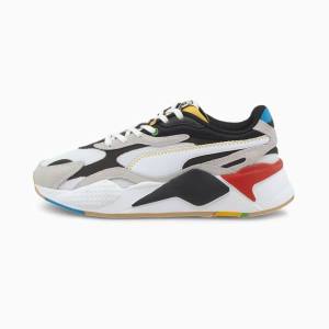 White / Black Boys' Puma RS-X3 Unity Youth Sneakers | PM914QGE