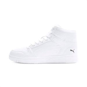 White / Black Men's Puma Rebound Lay Up Sneakers | PM352JAY