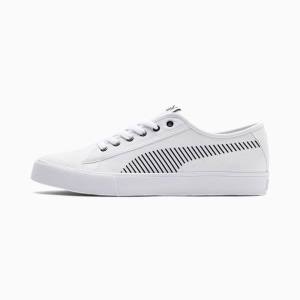 White / Black Women's Puma Bari Sneakers | PM629KMA