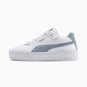 White / Blue Women's Puma Cali Sport SD Sneakers | PM892QGR