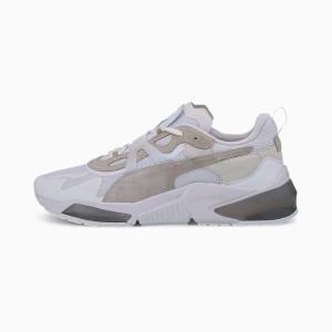 White / Grey Men's Puma Optic Pax LQDCELL Training Shoes | PM620HLO