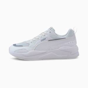 White / Grey Men's Puma X-Ray 2 Square Sneakers | PM052VGO