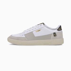 White / Grey / White Men's Puma Ralph Sampson MC Sneakers | PM438YUR