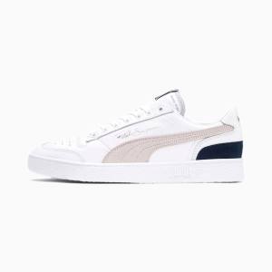 White / Grey Women's Puma Ralph Sampson Low OG Sneakers | PM705FKW