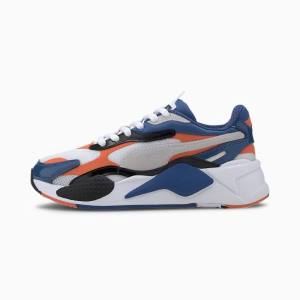 White / Red Boys' Puma RS-X Miracle Youth Sneakers | PM583HDS