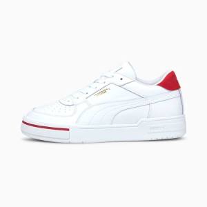 White Red Men's Puma CA Pro Heritage Sneakers | PM378USK