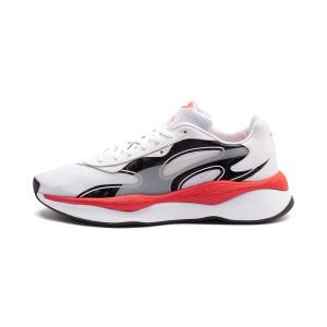White / Red Men's Puma RS-PURE Chinese New Year Sneakers | PM462ERK