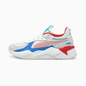 White Red Women's Puma RS-X Toys Sneakers | PM648VCT