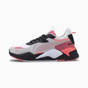 White / Rose Women's Puma RS-X Reinvent Sneakers | PM531JUP