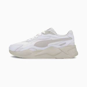 White Women's Puma RS-X Luxe Sneakers | PM245LCA