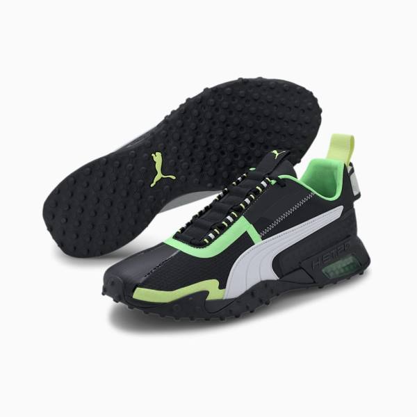 Black / White / Green Men's Puma H.ST.20 KIT 2 Training Shoes | PM541AVG