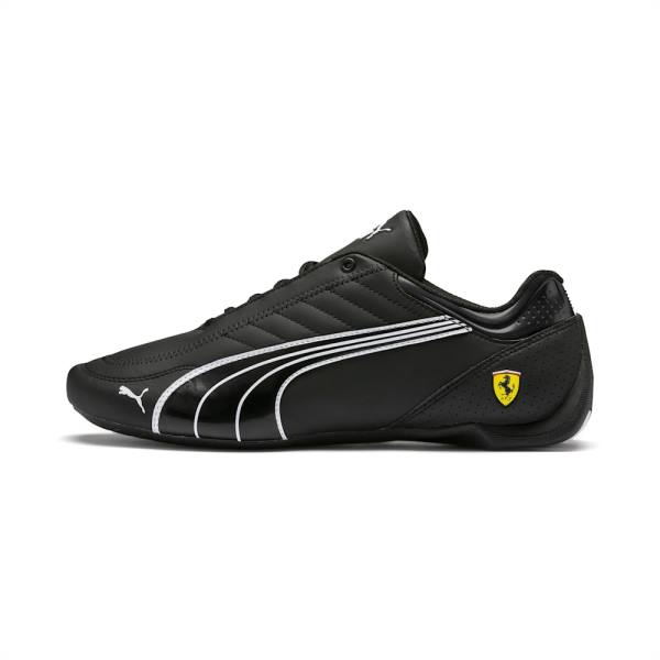 Black / White / Red Men\'s Puma Ferrari Future Kart Cat Motorsport Shoes | PM461LYB