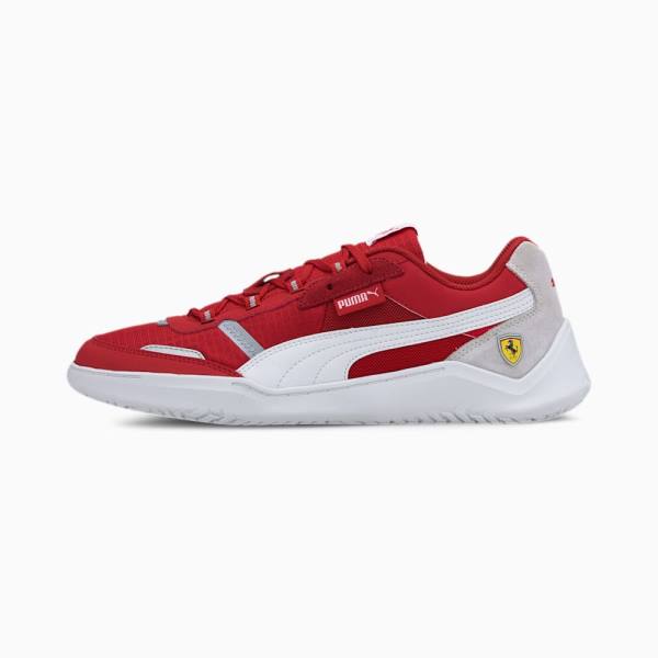 Red / White Women\'s Puma Scuderia Ferrari Race DC Future Motorsport Shoes | PM045JKD