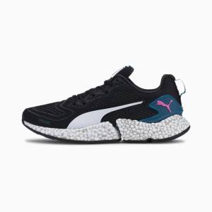 Black / Blue / White / Pink Women's Puma HYBRID SPEED Orbiter Running Shoes | PM104QPI
