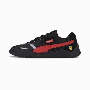 Black / Red / Black Women's Puma Scuderia Ferrari Race DC Future Motorsport Shoes | PM461JAF