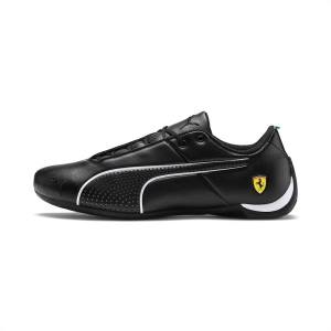 Black / White Women's Puma Ferrari Future Cat Ultra Motorsport Shoes | PM493WEZ