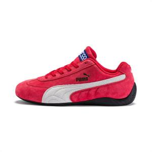 Red / White Women's Puma SpeedCat Sparco Motorsport Shoes | PM139FLB