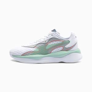White / Grey Men's Puma RS-PURE Vision Sneakers | PM253VSO